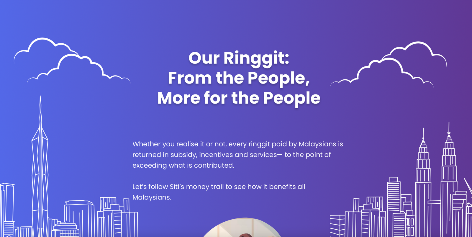 Ministry of Finance microsite — Our Ringgit: From the People, More for the People