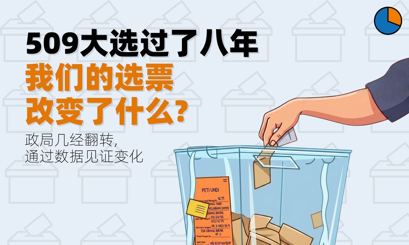 509八周年：我们的选票改变了什么?